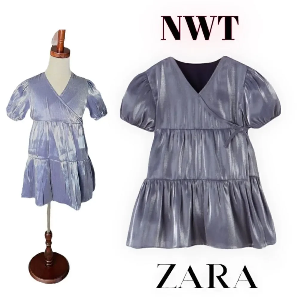 ZARA Kids | Purple | IRIDESCENT DRESS